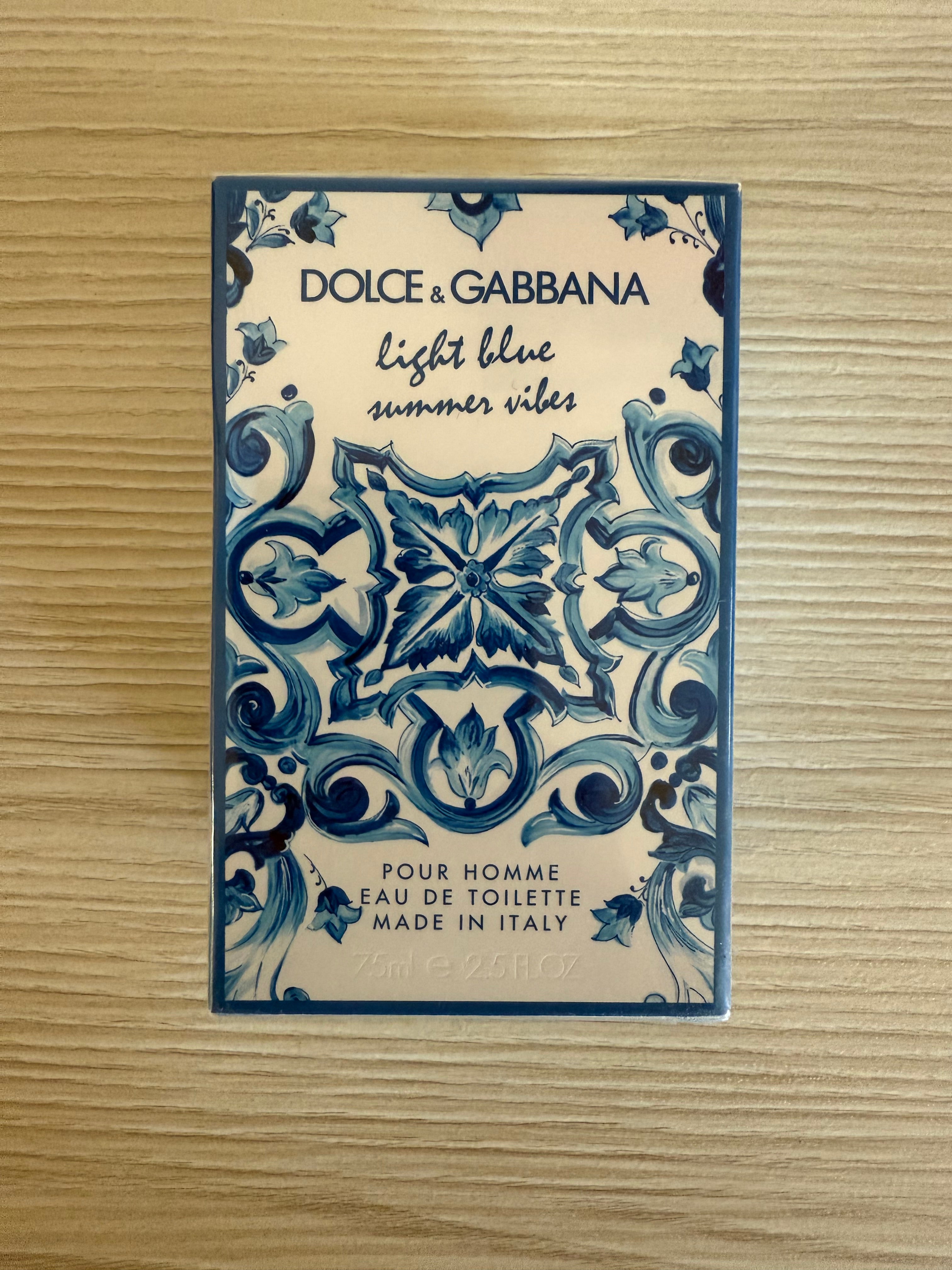 Dolce & Gabbana Light Blue Summer Vibes (Men’s)