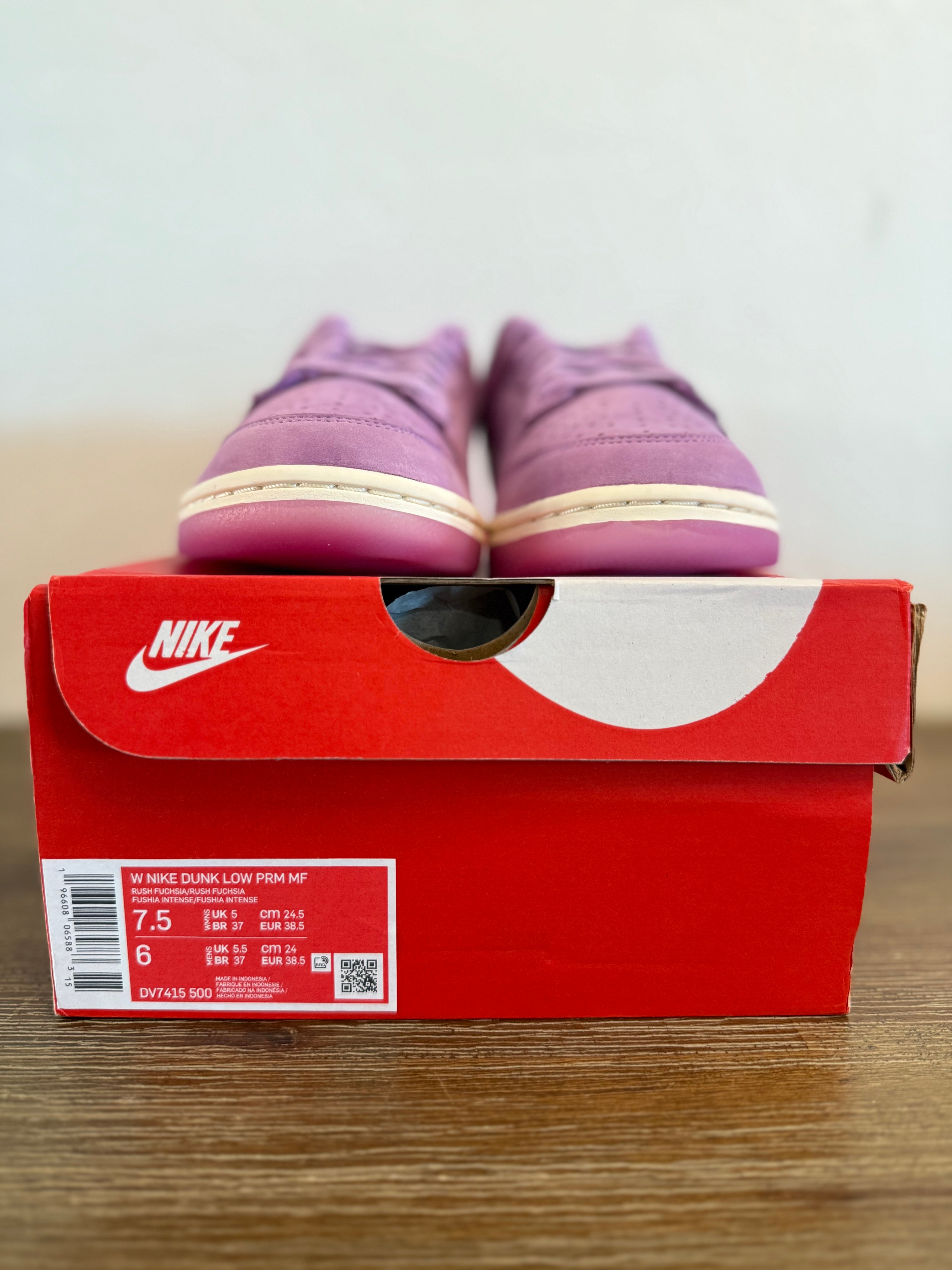 Nike Dunk Low PRM Rush Fuschia