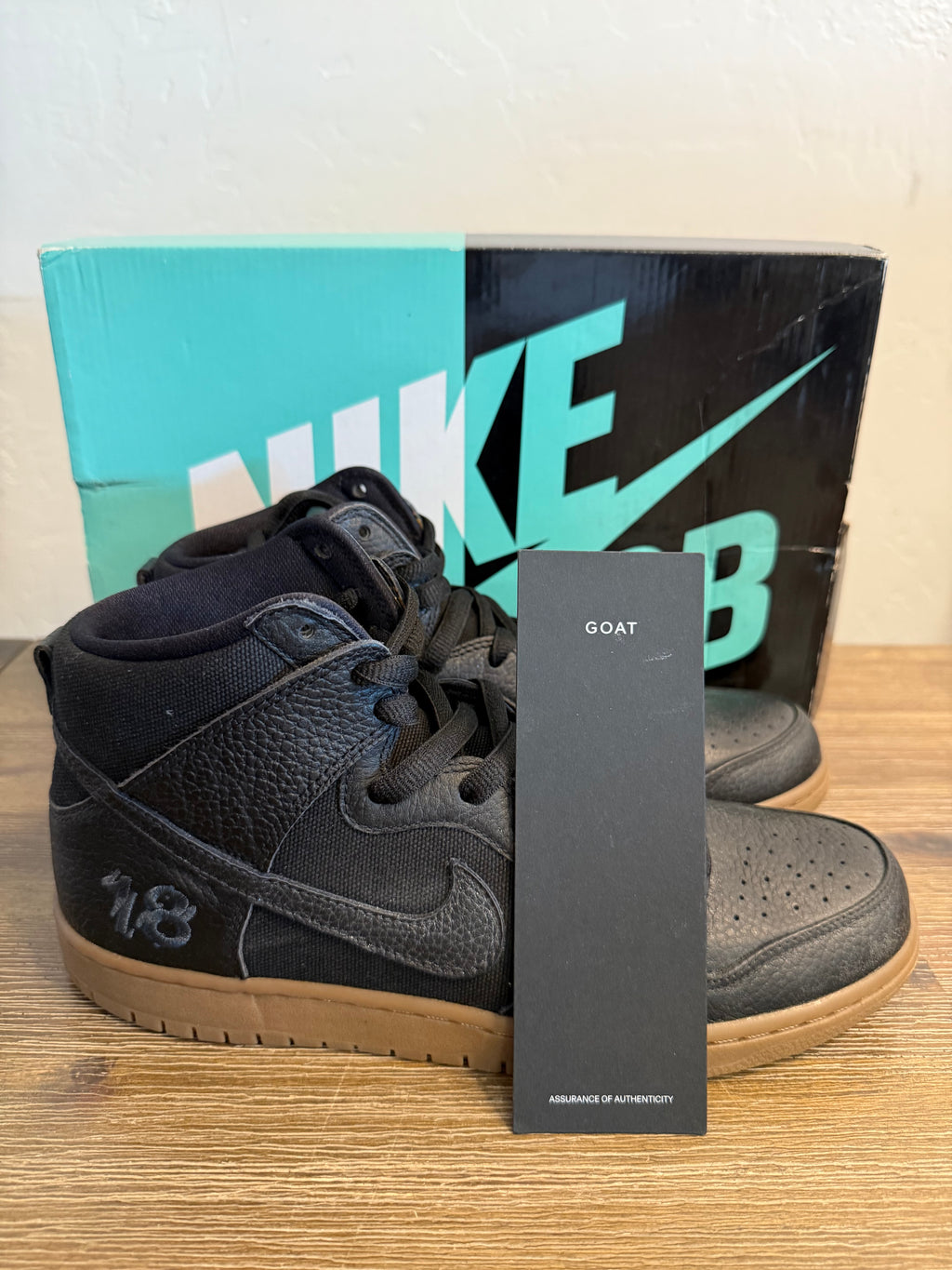 Nike SB Dunk High Anti x Hero (Brand New, GOAT Certified)