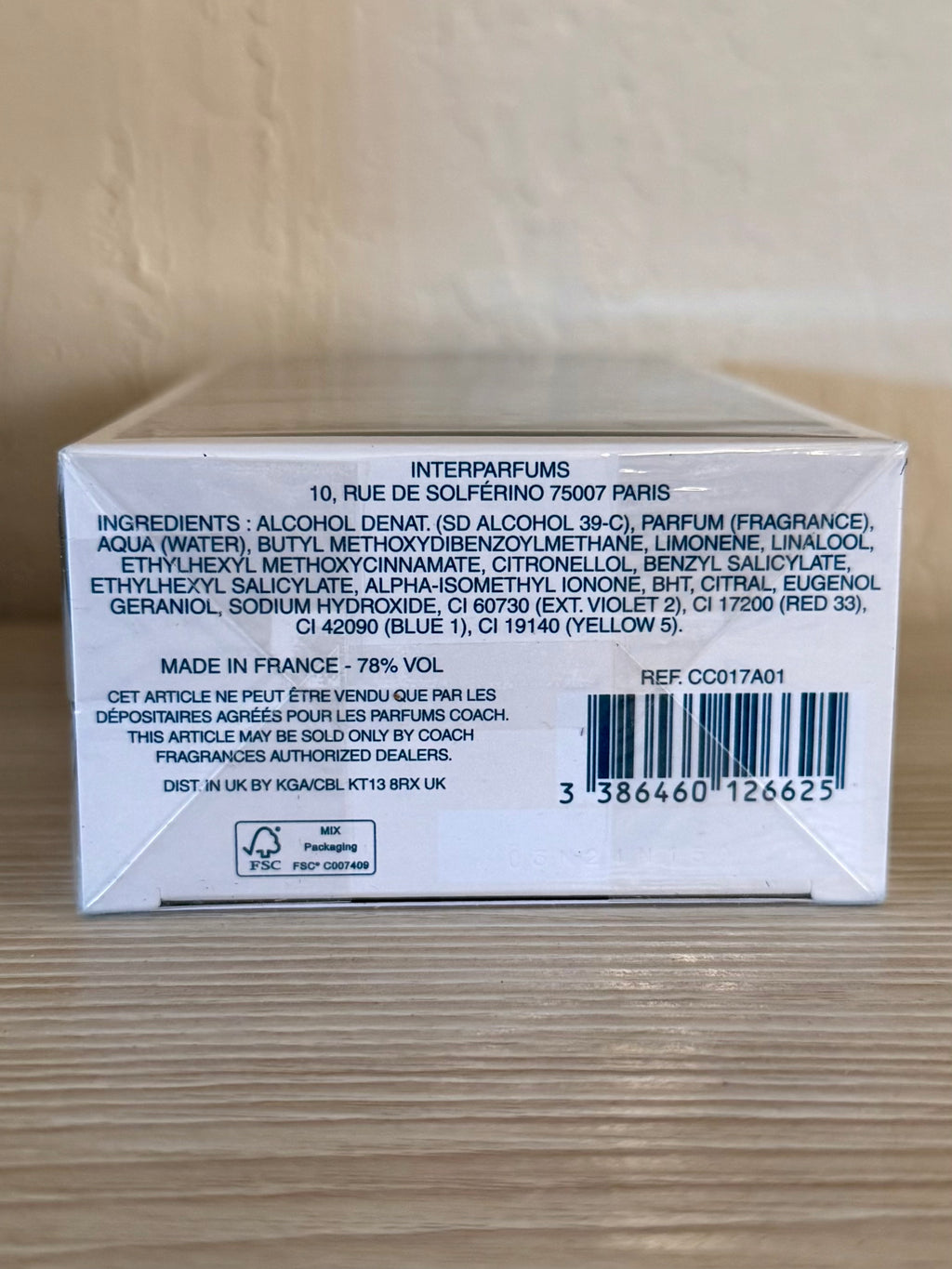 Coach Open Road for Men